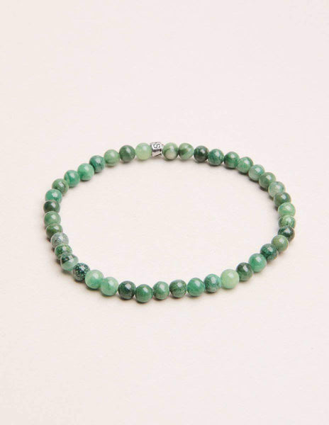 African Jade Mini Energy Gemstone Bracelet