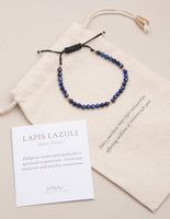 Lapis String Mini Gemstone Bracelet