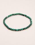 Mini Gemstone Malachite Bracelet