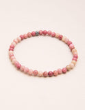 Rhodonite Mini Energy Gemstone Bracelet