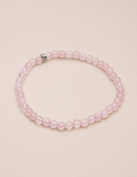 Mini Gemstone Rose Quartz Bracelet