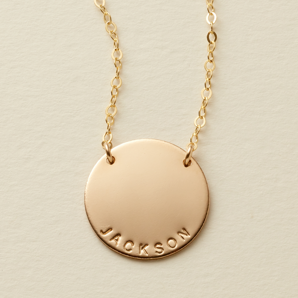 Zola Disc Necklace