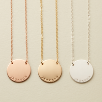 Zola Disc Necklace