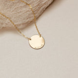 Zola Disc Necklace